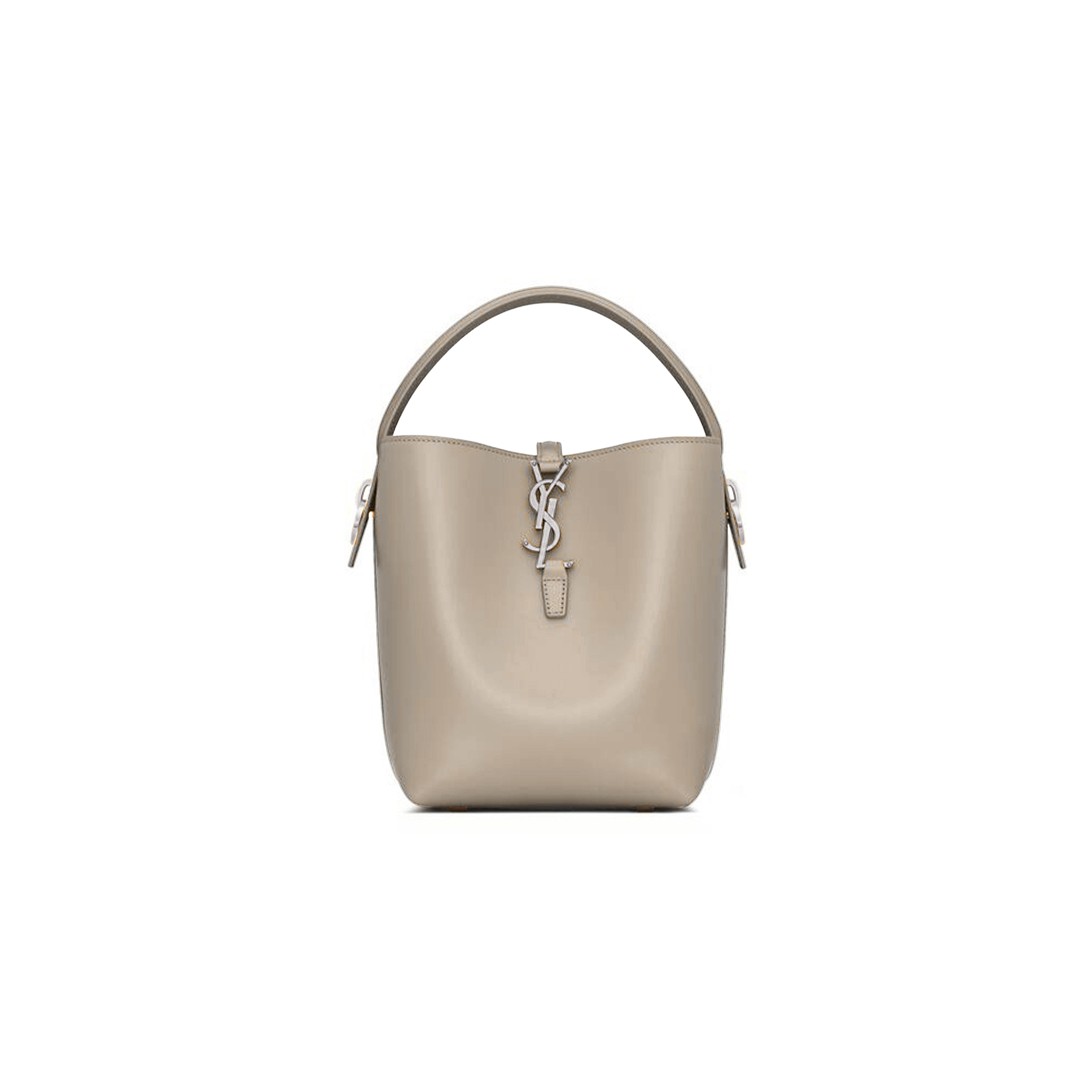 YSL LE 37 SMALL IN SHINY LEATHER 7490362R20E9607 (17*20*13cm)